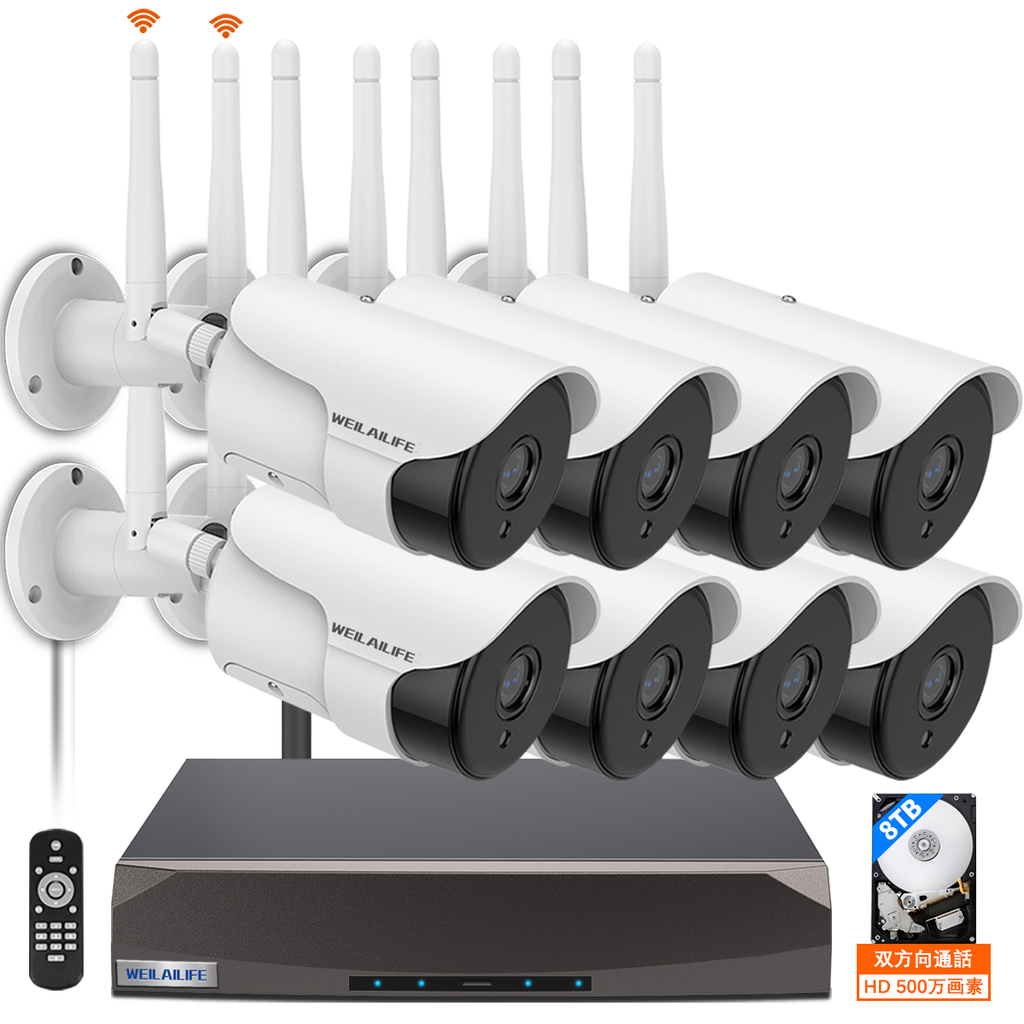 The Advantages of the WEILAILIFE Brand's PoE Security Camera System